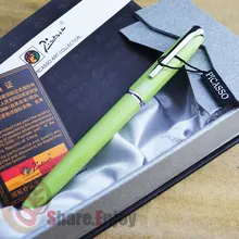 ПИКАССО 916 светло-зеленый и серебряный тонкий перьевая ручка