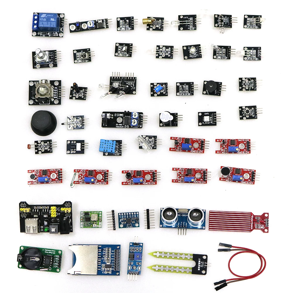 45 в 1 модуль датчиков стартовый набор лучше чем 37в1 37 для arduino Diy | Игрушки и хобби