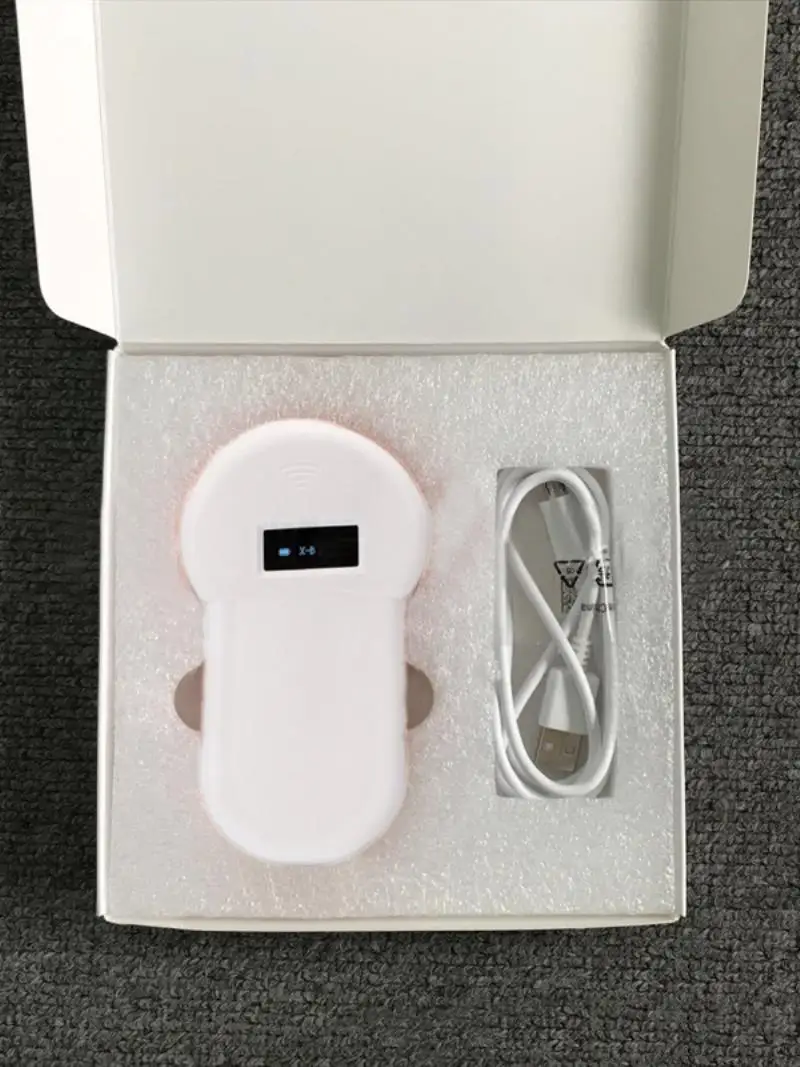 RFID ISO FDX-B Pet Chip Reader Microchip OLED Display Low Frequency Handheld Animal Microchip Scanner