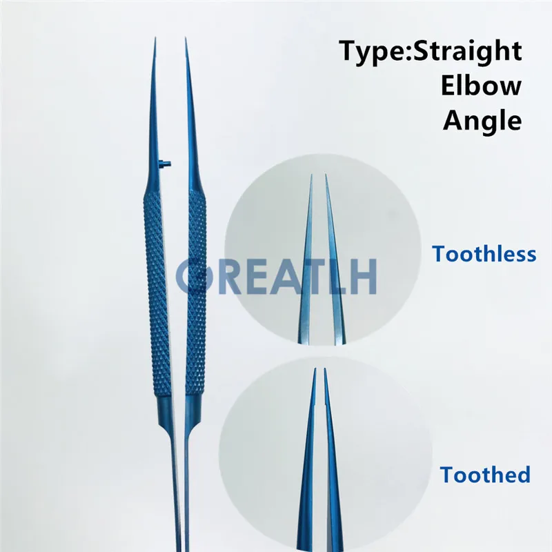 

14CM Titanium alloy Microscopic instruments Micro scissors, Conjunctiva Toothed, Forceps Probes,Hooks ,Spatulas, Speculums tweez