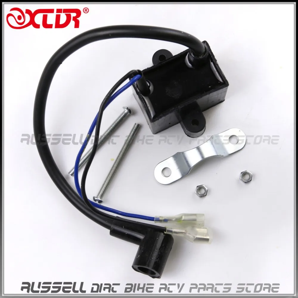 CDI Ignition Coil Fits 49cc 50cc 60 80cc 2-stroke Engine Motorized Bicycle bike 