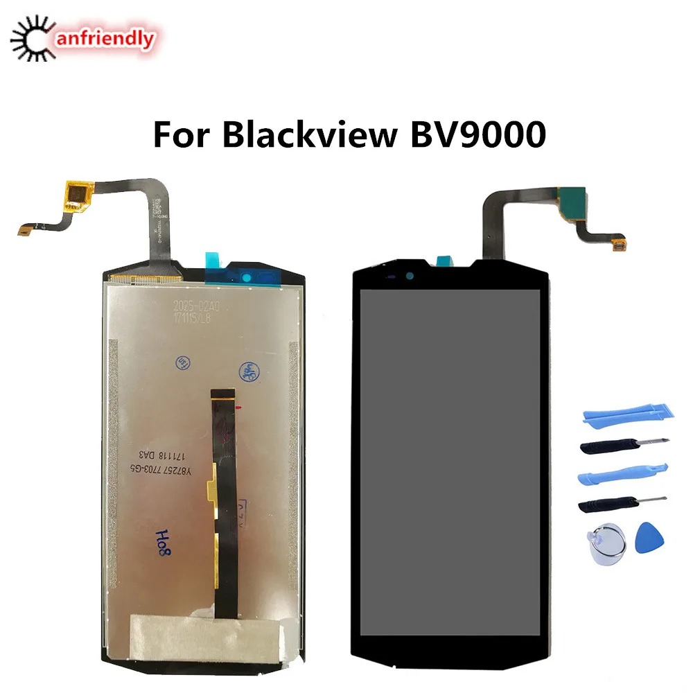 Для Blackview BV9000 pro ЖК-дисплей+ кодирующий преобразователь сенсорного экрана в сборе запасные части для Blackview BV 9000 стеклянная панель lcd s