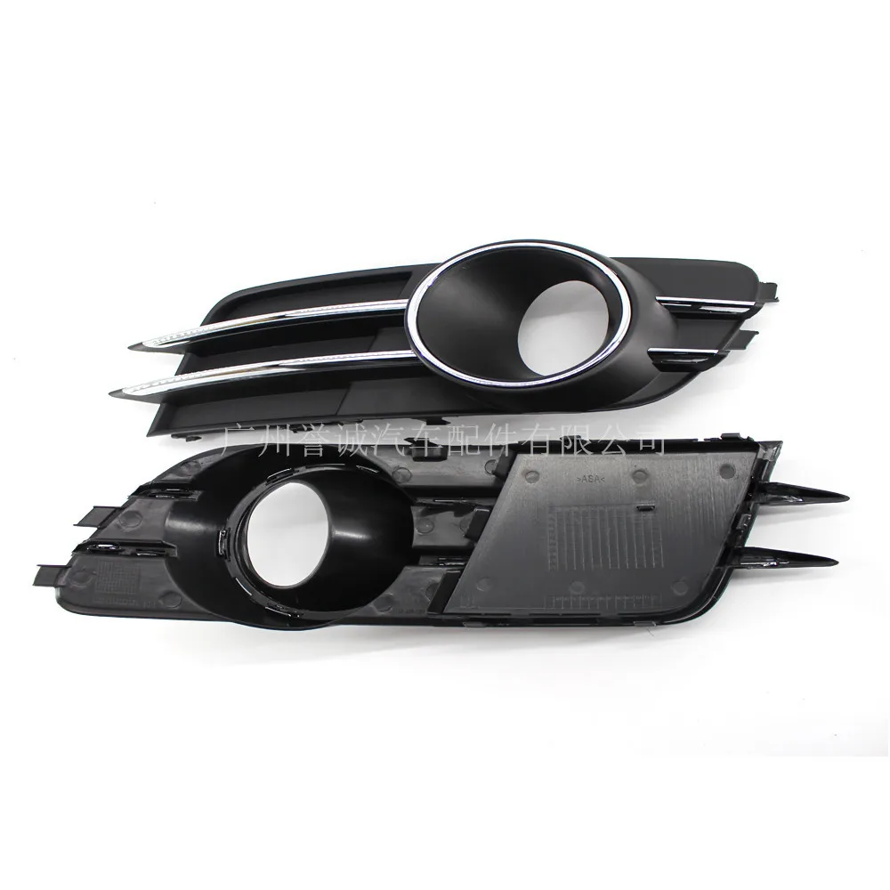 

For Audi A6LC7 modified ACC probe fog lamp shade A6L under grid grille low allocation with high fog light frame
