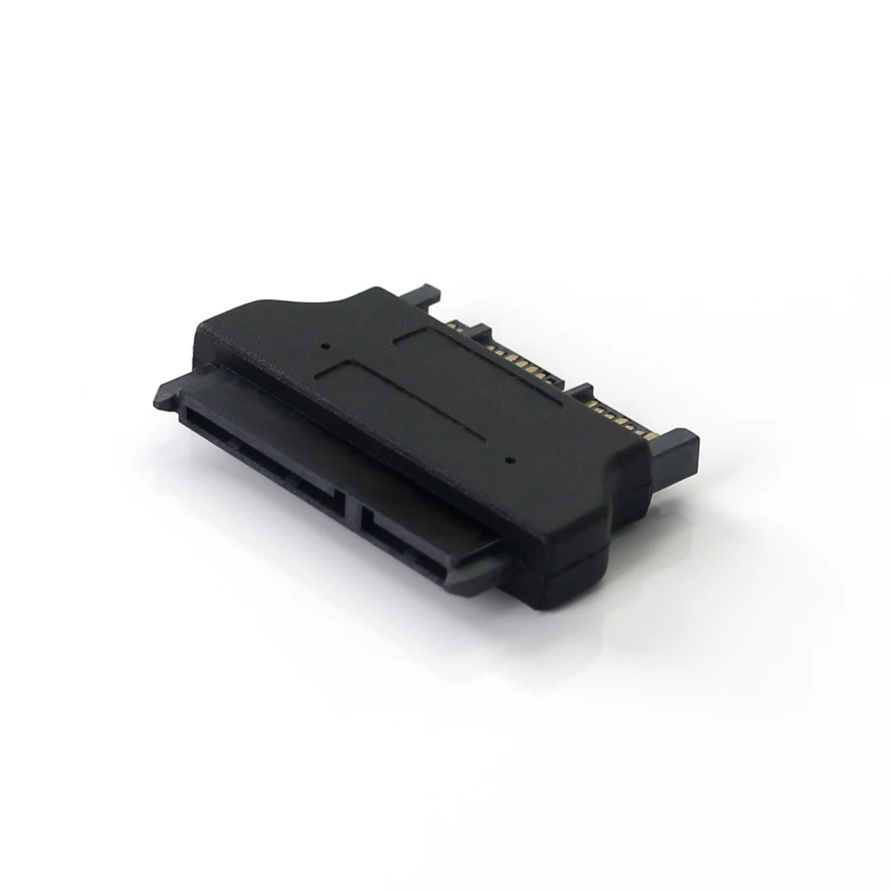 ULT Best SATA адаптер Папа мама 7 + 15 22P Female to Micro 9 16P Штекерный конвертер Черный|adapter sata|micro
