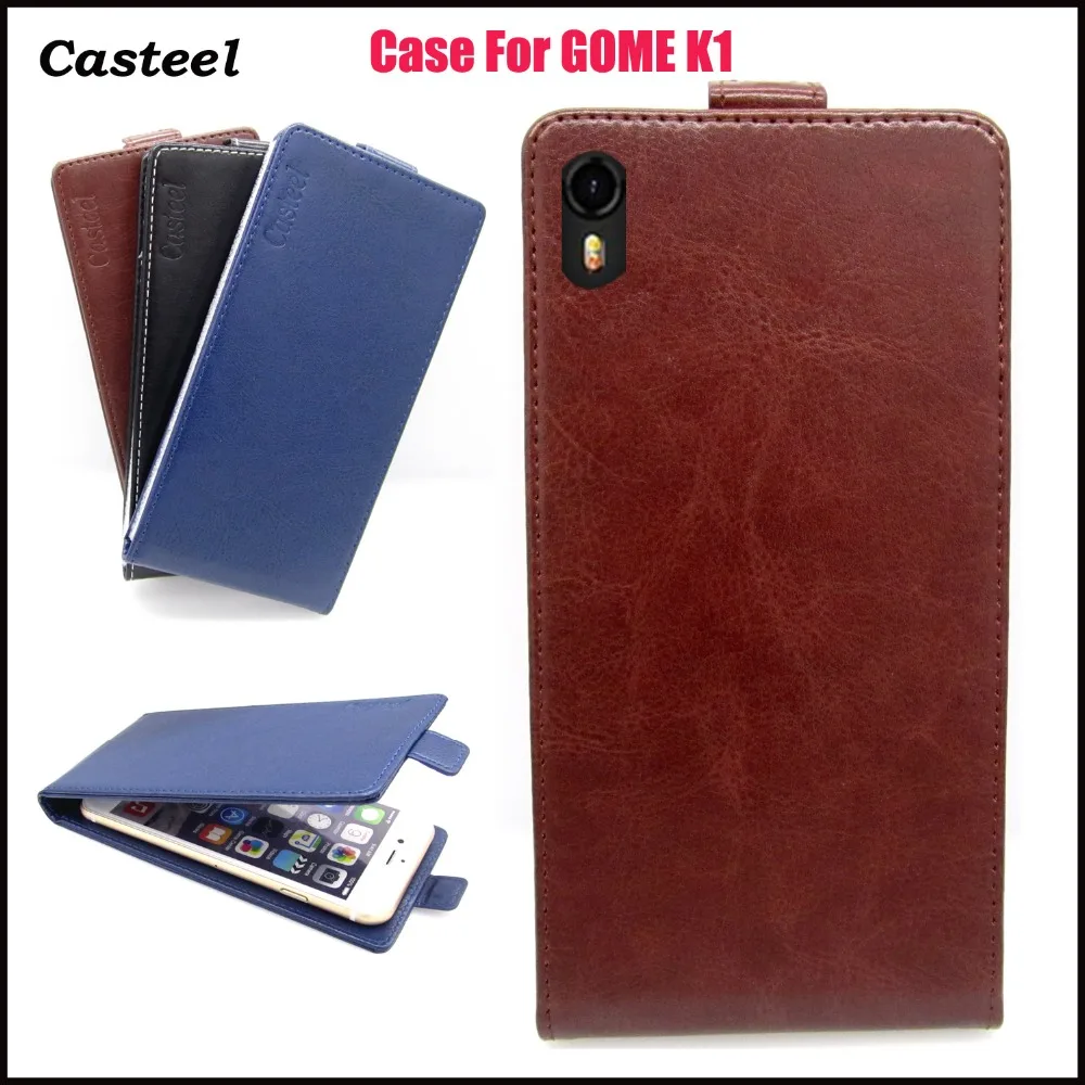 

Casteel Flip Series high quality PU skin leather case For GOME K1 Case Cover Shield