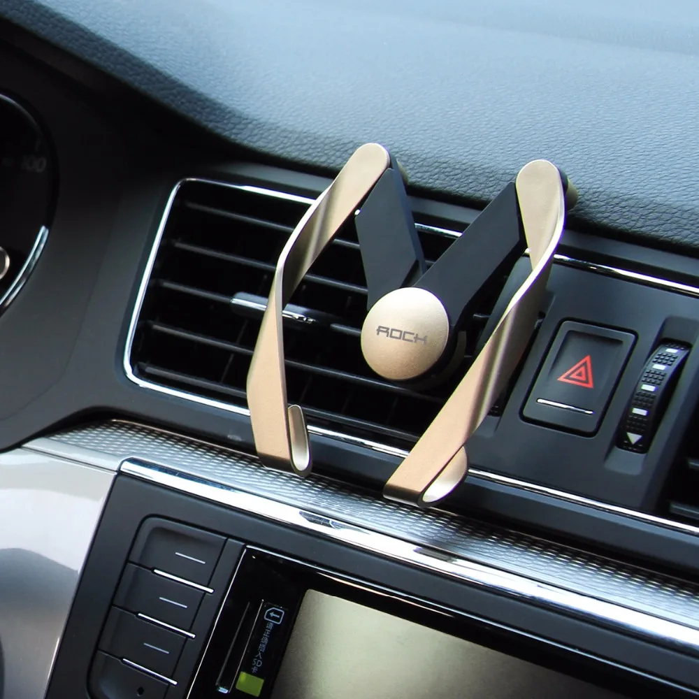imágenes para Car-styling sostenedor del teléfono original rock para iphone 7 samsung universal 4-7 pulgadas de pantalla del coche material del abs de lujo imágenes para Car-styling sostenedor del teléfono original rock para iphone 7 samsung universal 4-7 pulgadas de pantalla del coche material del abs de lujo