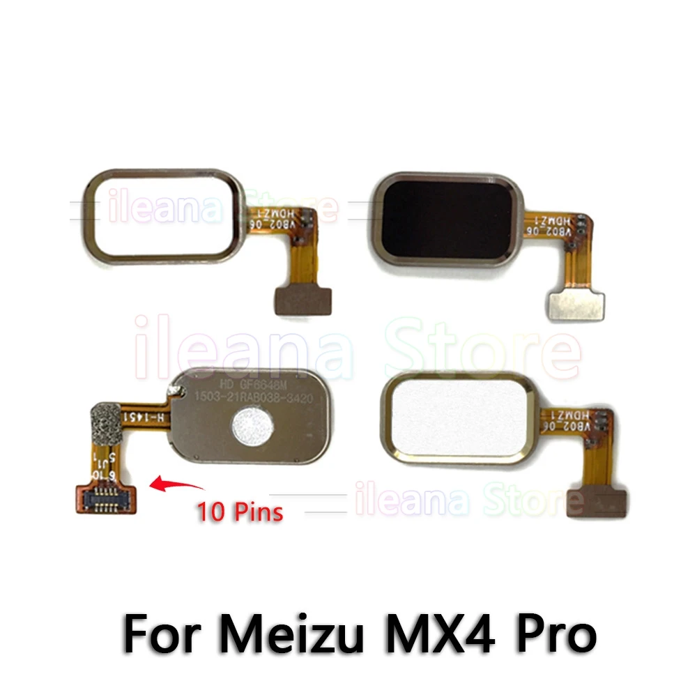 

Original Back Button Home Flex For Meizu MX4 Pro MX 4 Touch ID Key Sensor Fingerprint Flex Cable