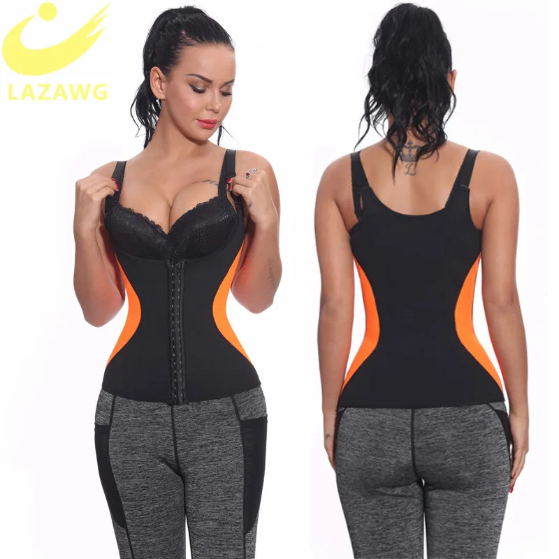 Lazawg Для женщин для талии Cincher живота Управление Пояс Горячая неопрена Пот Топ