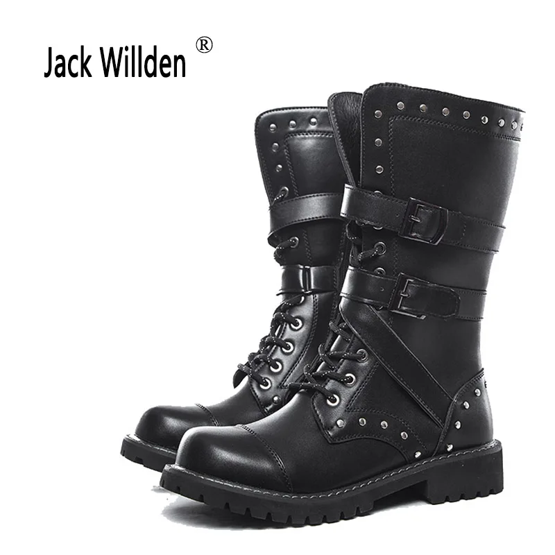 mens mid high boots