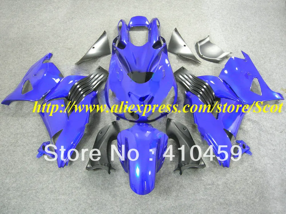 

Top-selling blue Fairing kit for KAWASAKI Ninja ZX14R 06 07 ZX 14R 2006 2007 ZX-14R 06-07 2006-2007