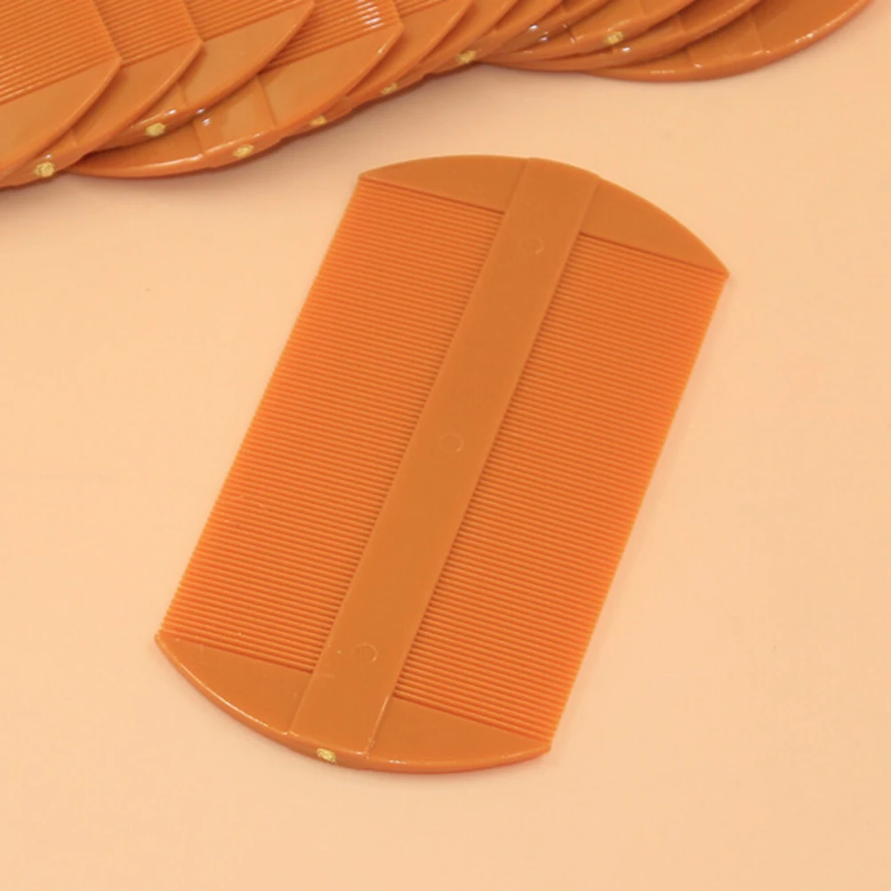 New Plastic Double Sided Nit Fine Tooth Combs For Head