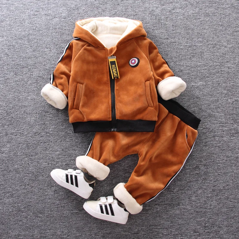 

2018 New Winter Wear Thickening Hair Warm and Windproof Children Boys and Girls Baby Coat