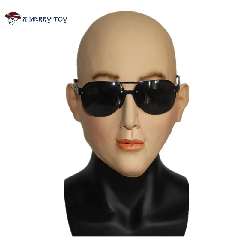 High Quality Wholesale latex girl mask from China latex girl mask