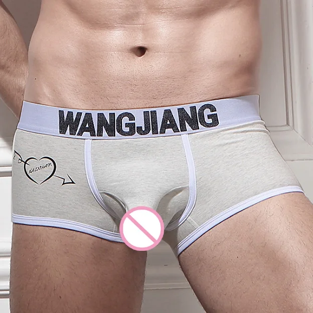 Mens Funny Boxer Underwear Elephant Nose Style Cotton Men -6139