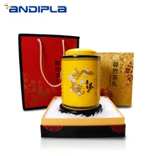 500 г Винтаж чай банок ручная роспись дракон чай керамиковая чайница Кунг фу набор Подарочная коробка кофе еда герметичный хранения Jar домашний декор