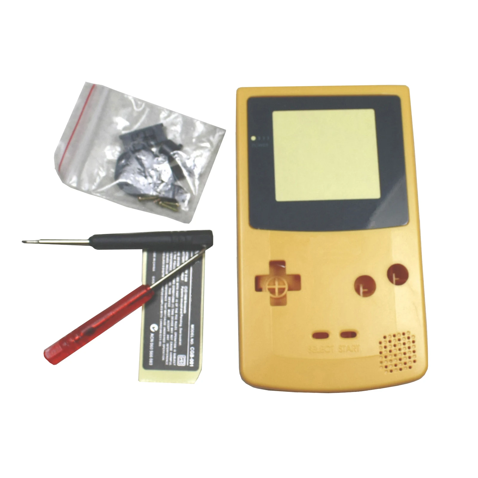 Full Housing Shell Case Cover Replacement for Nintendo GBC Gameboy Color Console