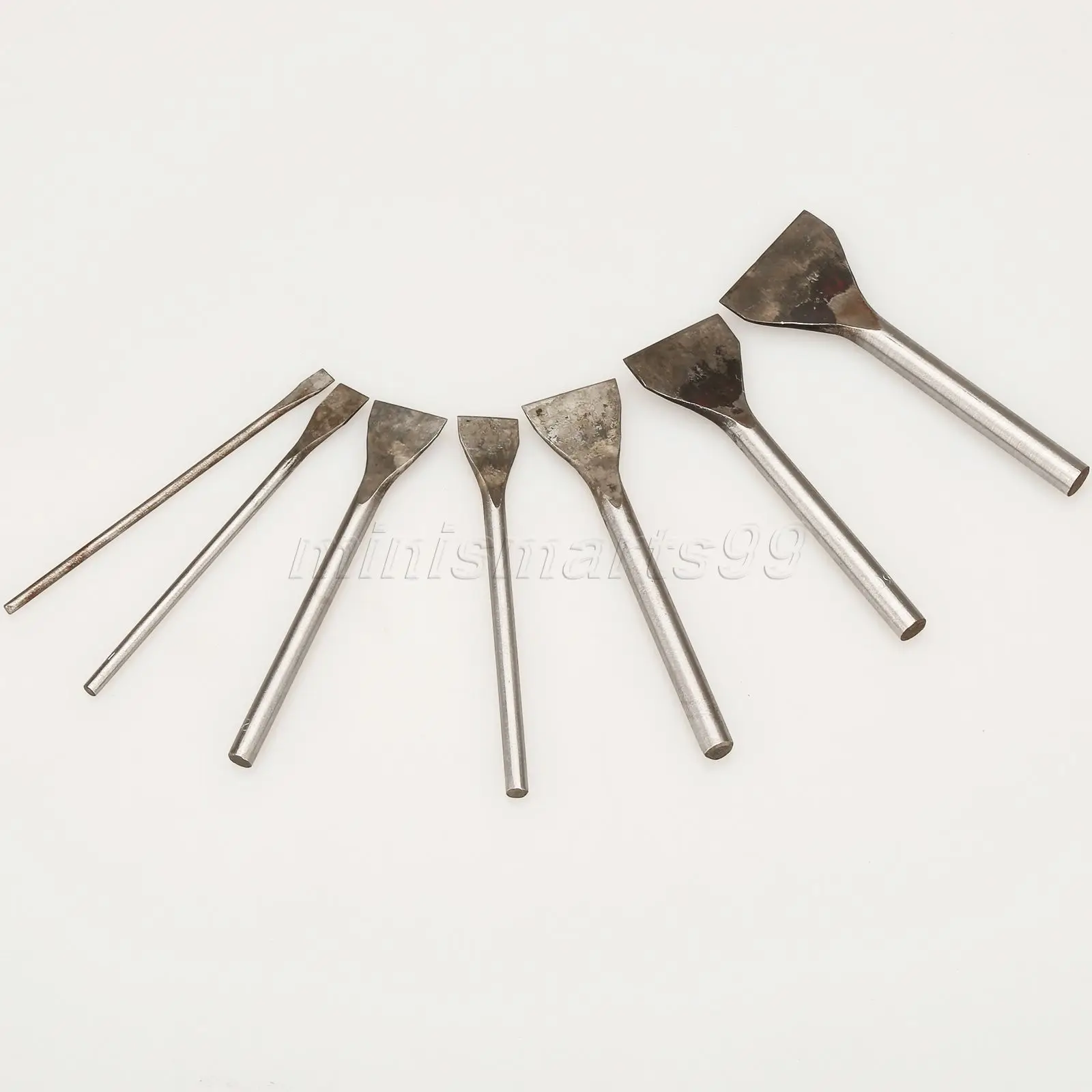 

7pcs/set Leather Craft Tool Slot Punches Flat Tip Straight Punch Hollow Cutter DIY Hand Work Leather Tool 5/10/15/20/25/30/35mm