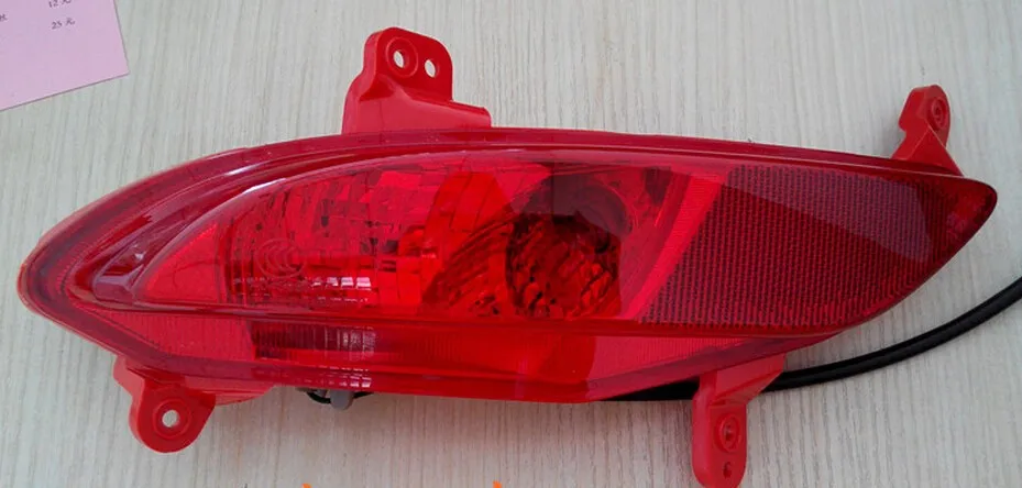 

Reflector, LED Rear Bumper Light, rear fog lamp, Brake Light For Hyundai IX45 2013, 2014 tail light reflector one pair
