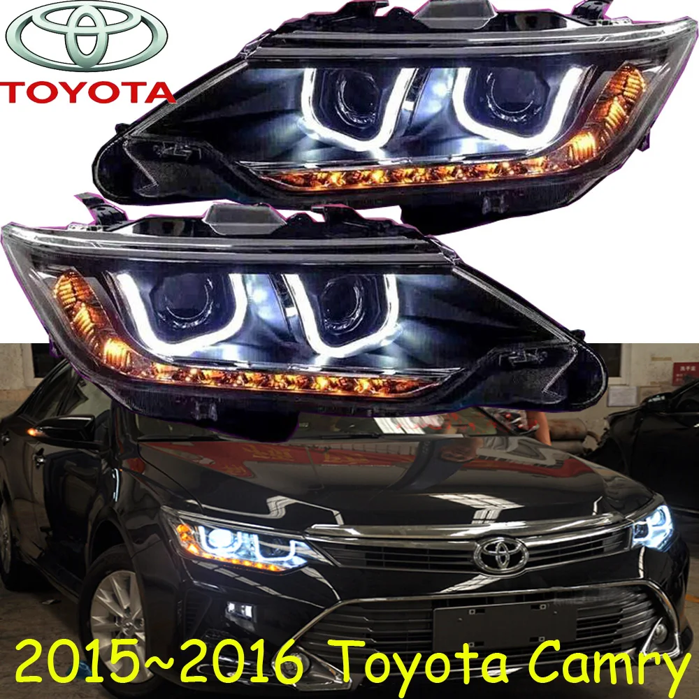 car styling,Camry headlight,20152017,Free ship!2pcs,Camry fog light