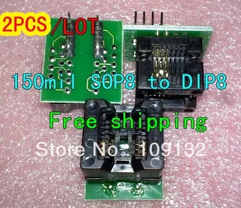 

2PCS/LOT SOP8 to DIP8 EZ Programmer adapter Socket Converter NEW IN STOCK