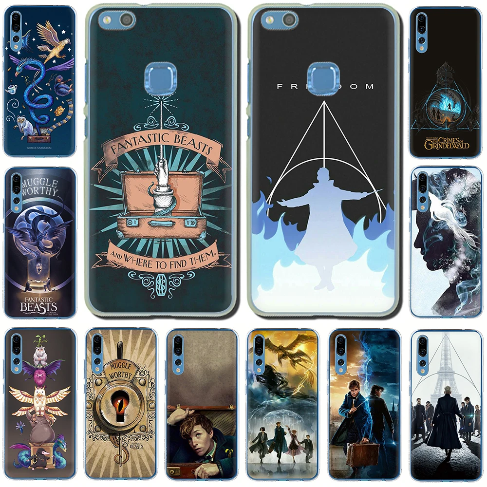 

Fantastic Beasts Hard Phone Cover Case for Huawei Honor 6A 7A 6C 7C 8C 7X 8X 9X 8 9 10 Lite Play 20 Pro