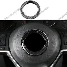 Накладка из углеродного волокна для рулевого колеса, подходит для Nissan Teana Altima