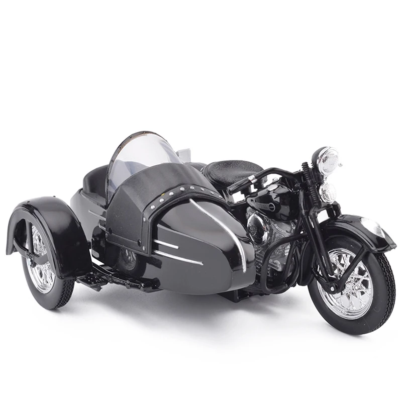 Модель мотоцикла Maisto 1:18 в стиле ретро из металлического сплава миниатюрная