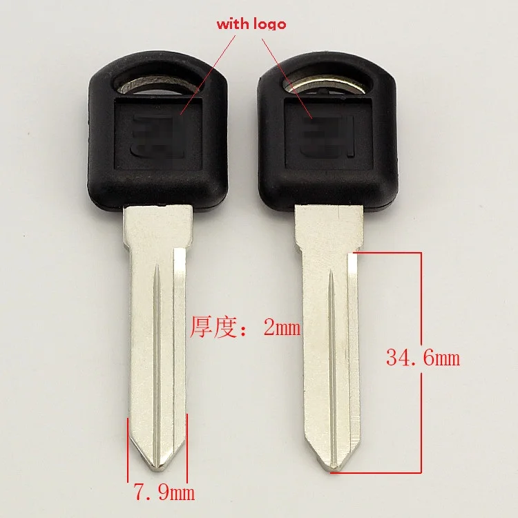 

C163GM small for Buick left blank key