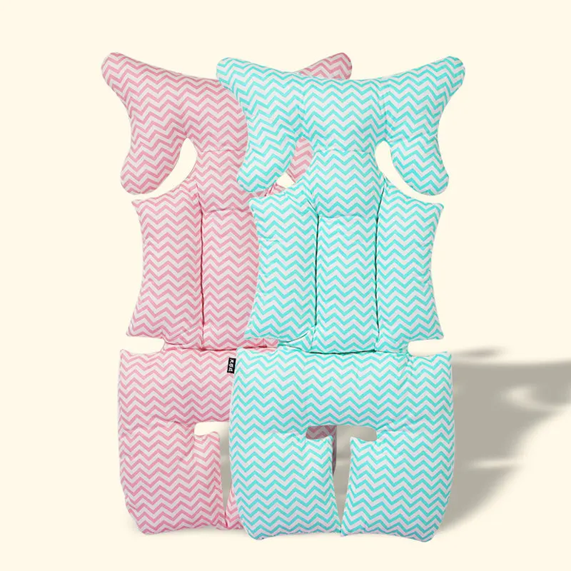 

Baby Dining Chair & Stroller Cushion Baby Safety Car Seat Mat Blue Pink Thicken Pram Pad for Stroller Accessories Cradle Cushion