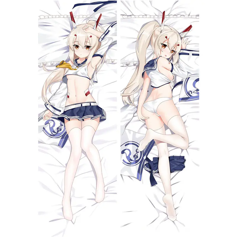 Аниме игры Azur Lane наволочки Azur Lane Dakimakura Чехол сексуальные девушки 3D двухсторонняя постельные принадлежности обниматься тела Чехол AL04A - Цвет: Polyester