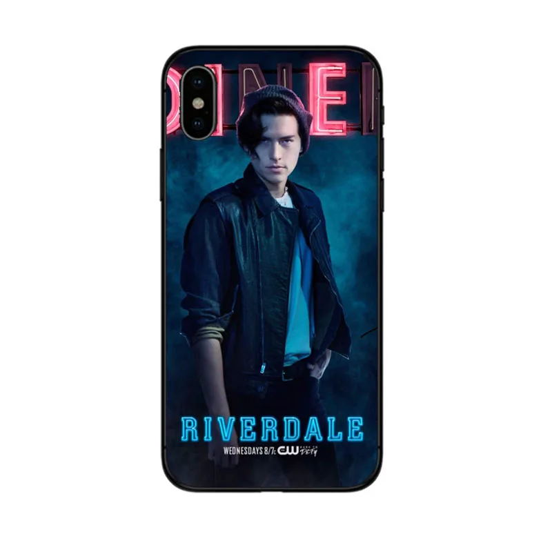 Американский ривердейл ТВ Jughead Jones Woz Черный кремний Телефон чехол для iPhone 6 S 7 8 Plus 5
