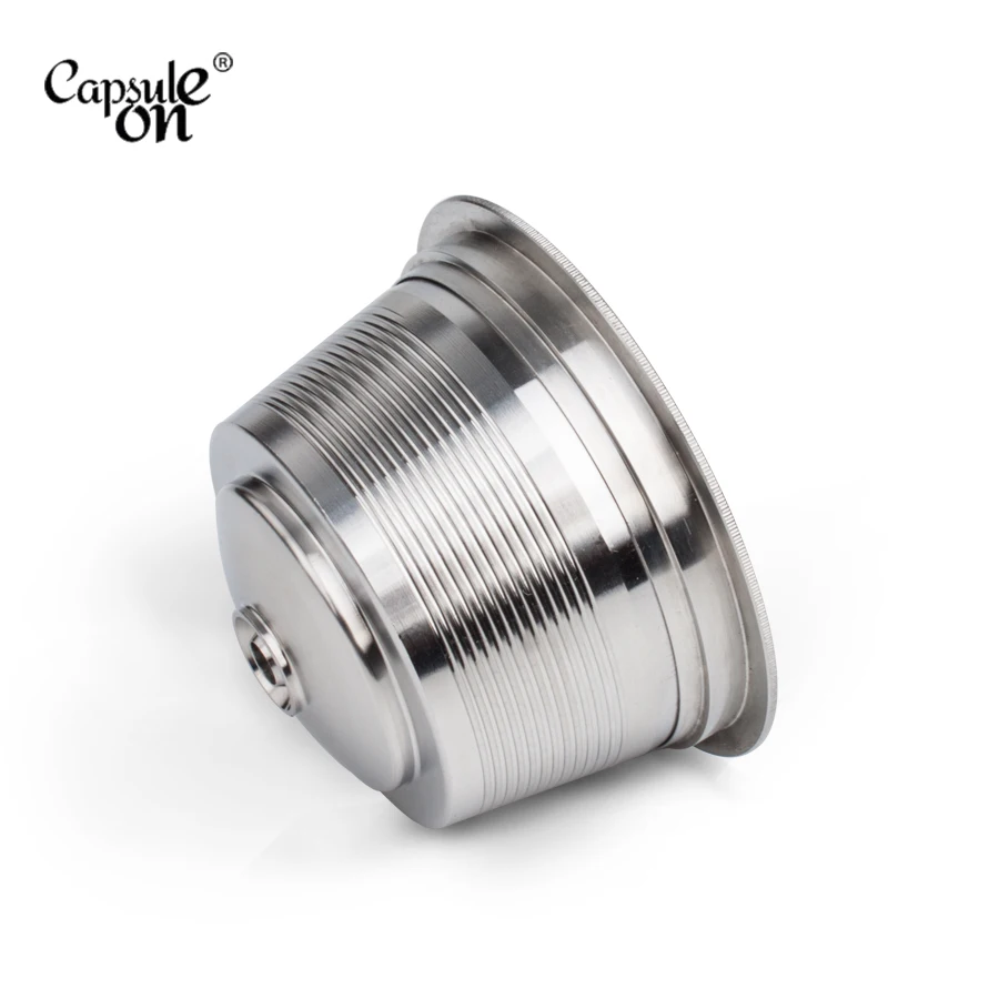  Capsulone/STAINLESS STEEL Metal capsule Compatible for dolce gusto Machine Refillable Reusable caps