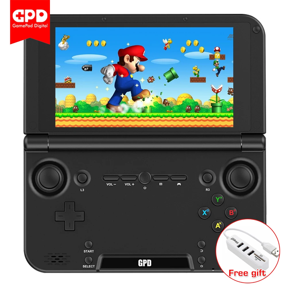 

New Original GPD XD Plus 5 Inch 4 GB/32 GB MTK 8176 Hexa-core Handheld Gaming Console Laptop ( Black ) 1280*720 Game Player