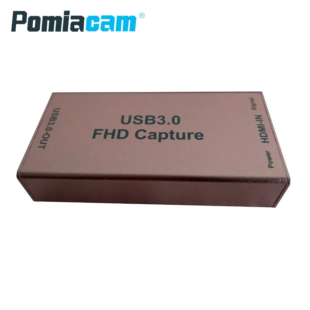 VC30 HDMI IN видео Захват USB3.0 1080P 60FPS карта захвата коробка для Windows Linux IOSX Android системы