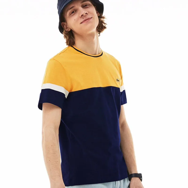 Lacostelegend T Shirt mens classic summer cotton Leisure Blue Short Sleeve Tees Men T shirt comfortable ropa deportiva hombre Lacostelegend T Shirt mens classic summer cotton Leisure Blue Short Sleeve Tees Men T shirt comfortable ropa deportiva hombre
