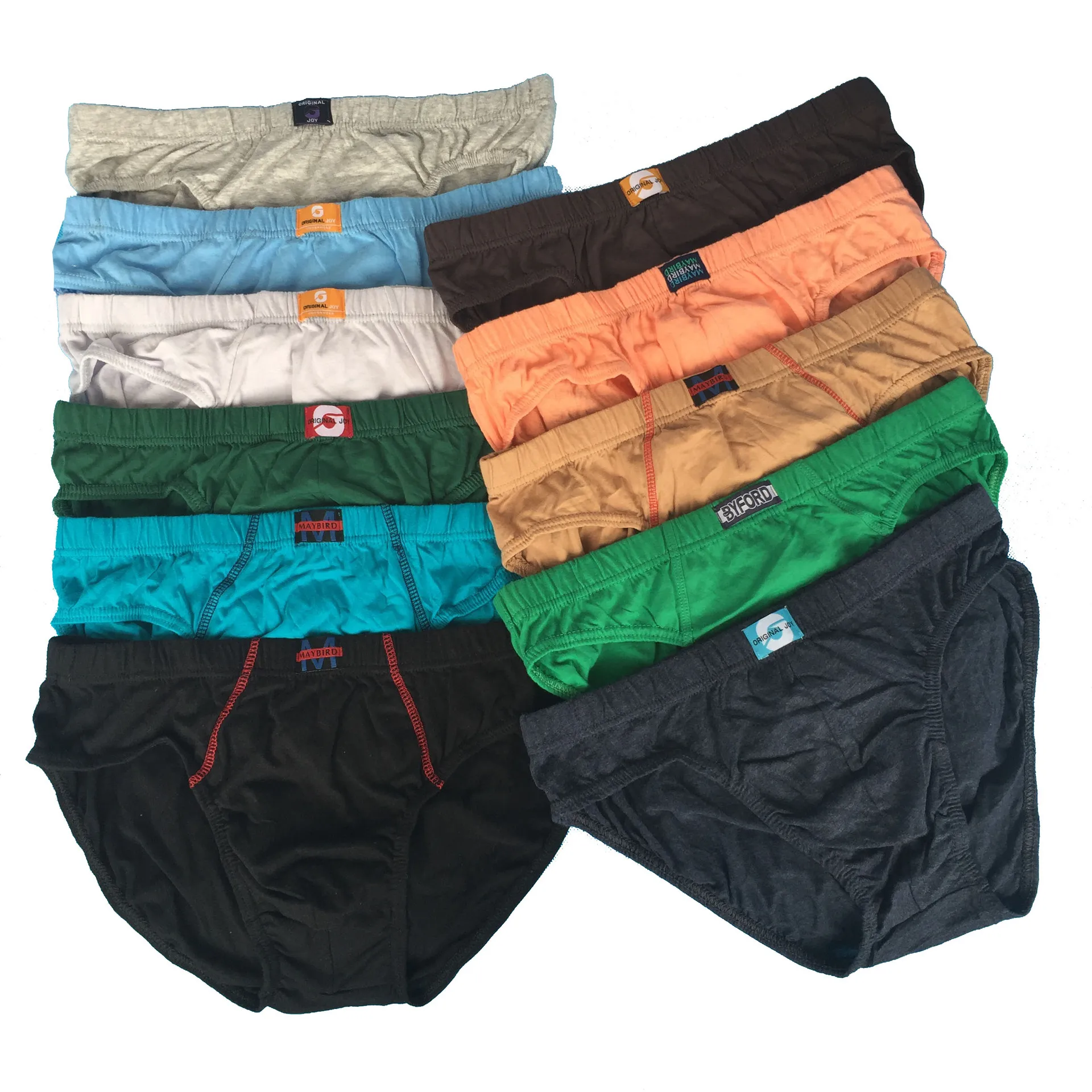 

3pcs/Lot Man Gentlemen Sexy Solid Panties Pants Briefs Shorts Underpants Underwear Cotton Briefs CGNK-JJ001