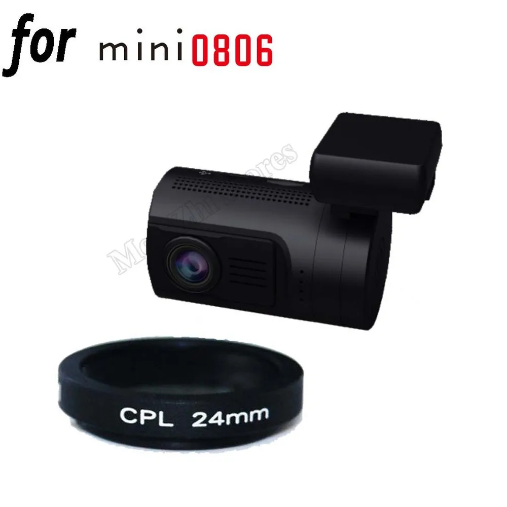 Magnetically Circular Polarizing 24mm CPL Filter Lens Clip For 0806 A7 Dash Cam 