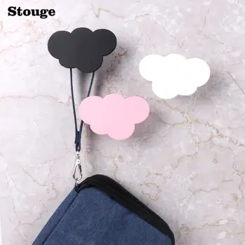 

Stouge 1 Pcs DIY Clouds Wall-mounted Hooks Wooden Hanger Wall Decoration Door Rails Kids Room Supplies