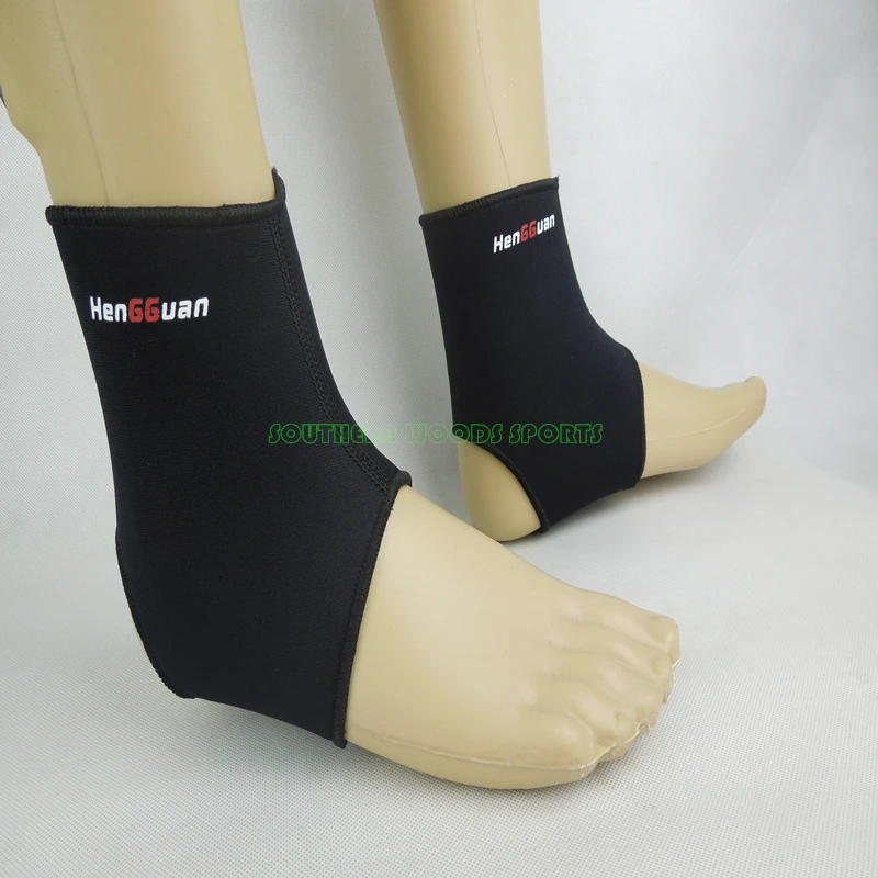 

one pair neoprene ankle support,ankle protector while Football basketball badminton,sports ankle support,S M L size