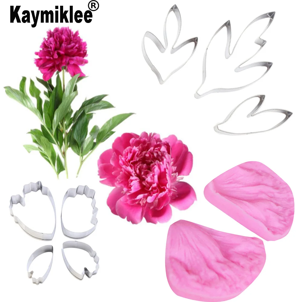 Stampo In Silicone Per Foglie Di Tulipano - Musykrafties - Per Pasta Di Zucchero, Fondant E Clay