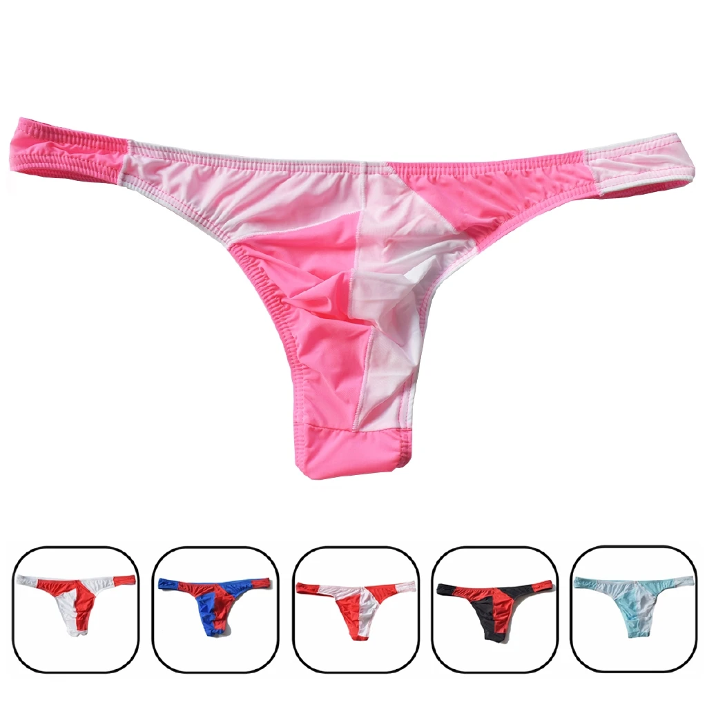 New Men's underwear comfortable breathable scrotum bag cool thong men