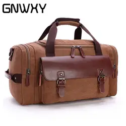 GNWXY большая емкость дорожная сумка мужская деловая ручная багажная сумка мужская мода сумки через плечо 6 цветов Большая Сумка-тоут