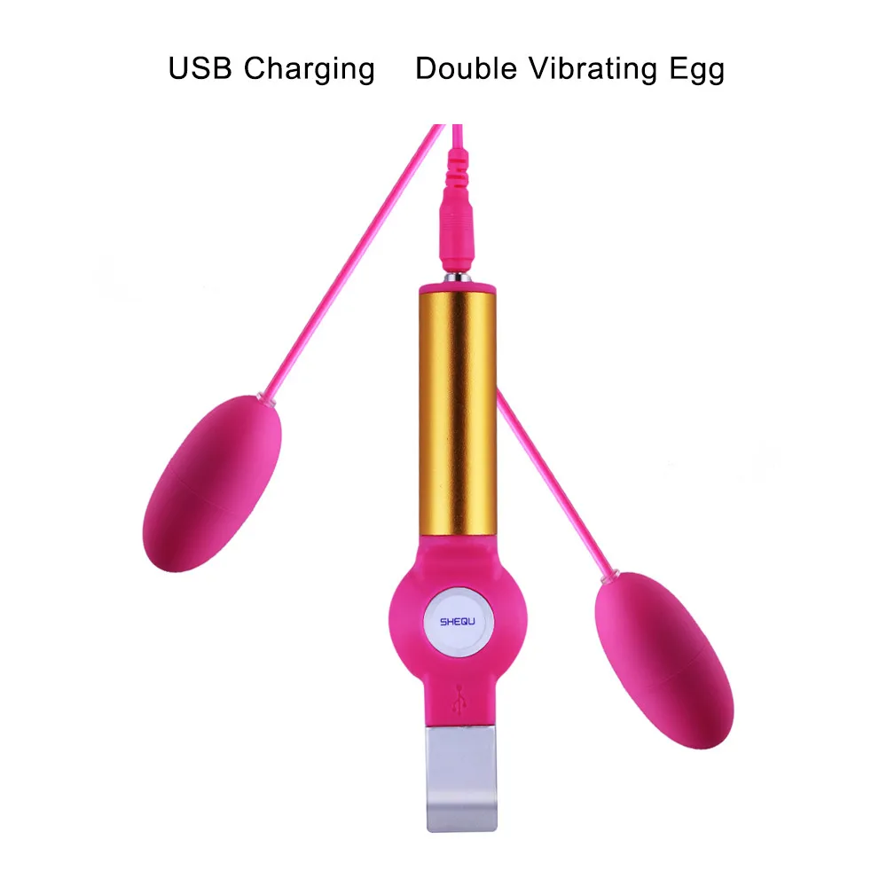 Buy Hismith Usb Rechargeable Double Vibrating Egg Sex