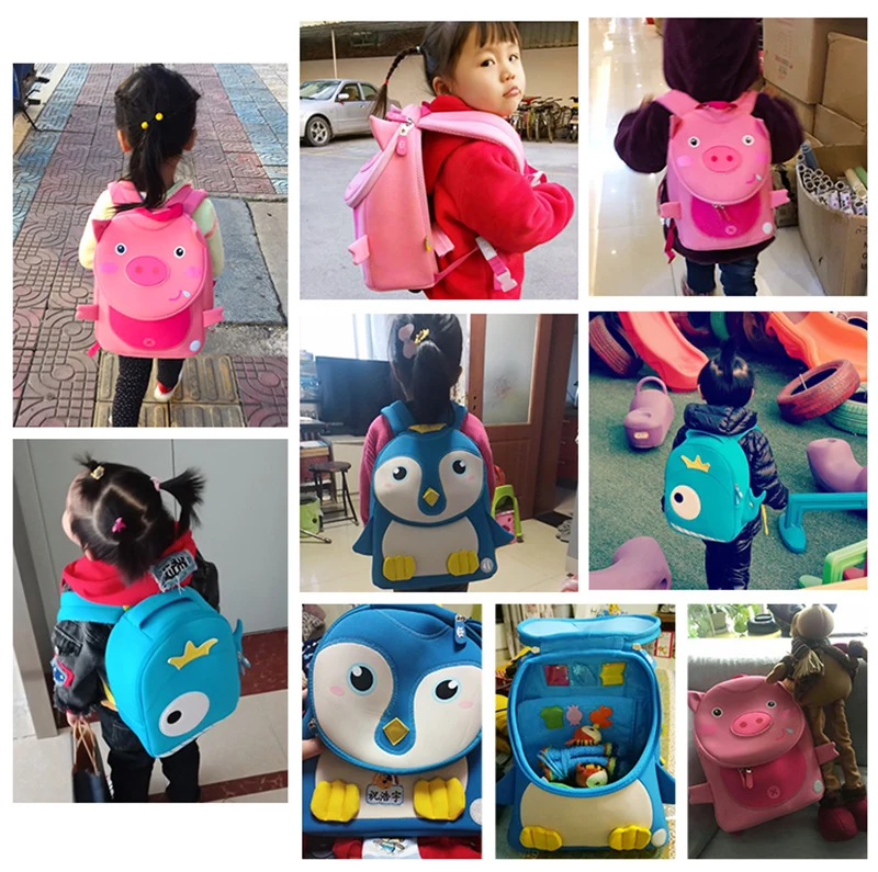 Новые модные детские школьные сумки для девочек и мальчиков, 3D дизайн со слоном, школьный рюкзак для студентов, Детская сумка, Mochila Escolar