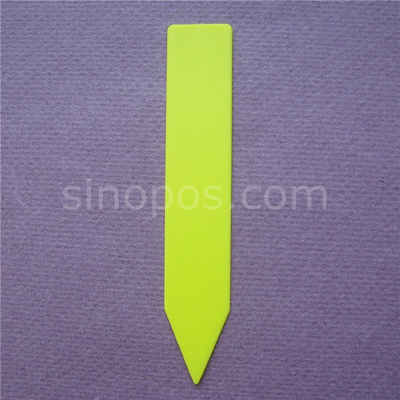 Colored Plastic Gardening Tags 10cm, nursery garden bed plant flower row pot seed stake label marker tags ticket sign waterproof