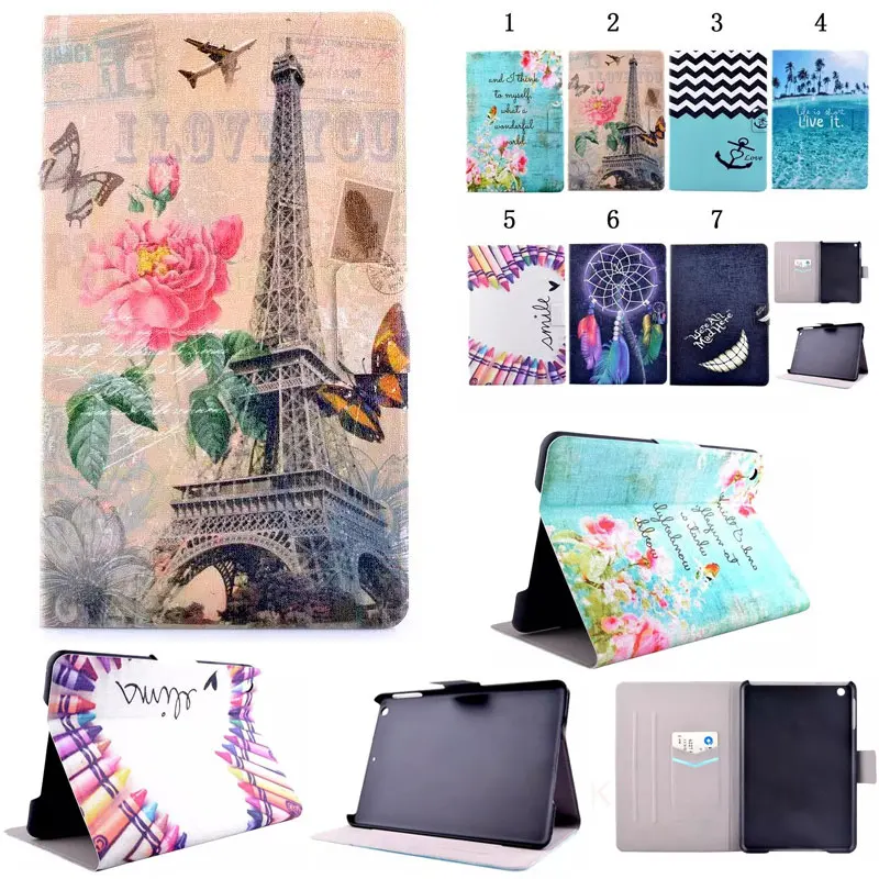 

Print Case For Samsung Galaxy Tab 3 10.1 P5200 Fashion Pattern Folio Case Cover with Card Holder For Samsung Galaxy Tab 3 10.1"
