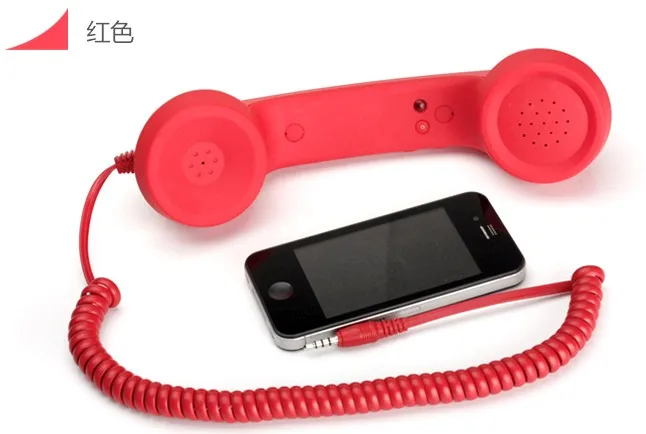 

3.5 mm anti-radiation handset microphone headset / anti-noise / Headphones soft touch painted  free shipping