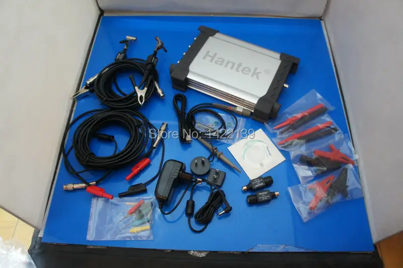 

Hantek DSO3064 4CH 60MHZ Automobile Diagnostic Oscilloscope Kit3 Kit III 200MS/s sampling rate, 10k-16M memory depth