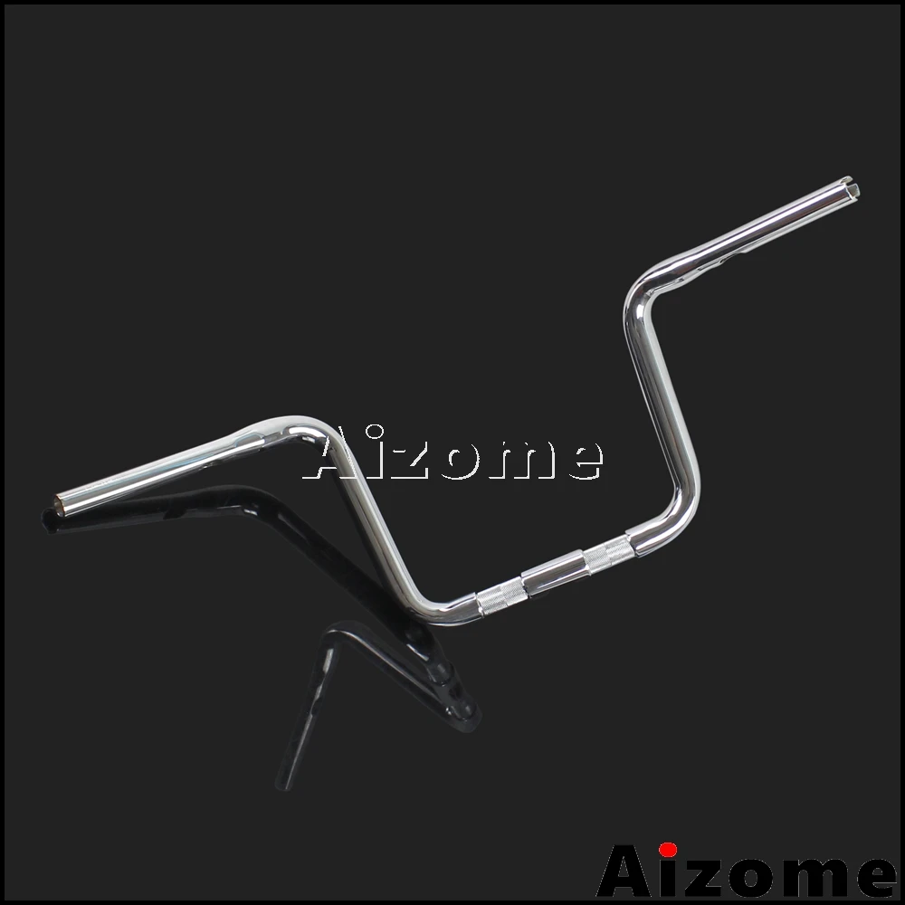 Мотоцикл 10 &quotRise руль 1 1/4&quot Ape вешалка ручка бар для Harley Softail Heritage Springer Bad Boy Cross FLST