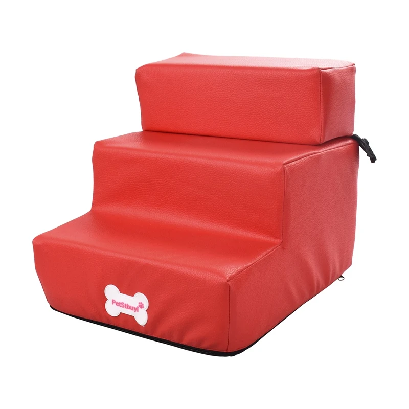 

Pet Dog Stairs Removable Puppy Dogs Bed Stairs 3 Steps Ladder Small Dog House for Puppy Cat Pet Stairs Anti-slip Pet Supplies